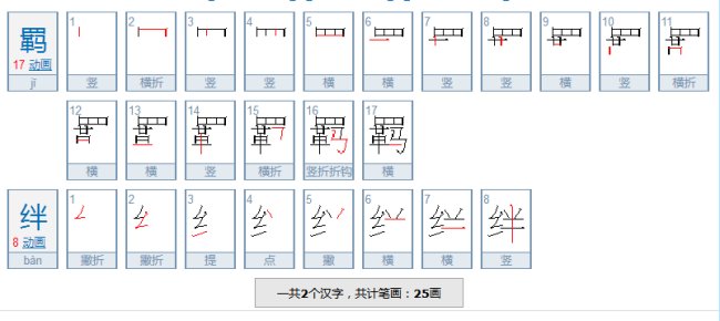 羁绊是什么意思呢