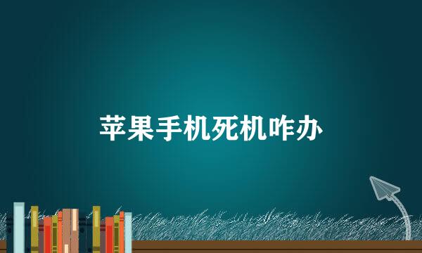 苹果手机死机咋办
