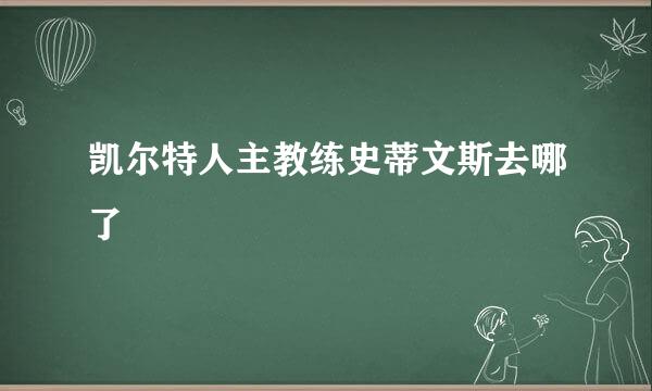 凯尔特人主教练史蒂文斯去哪了