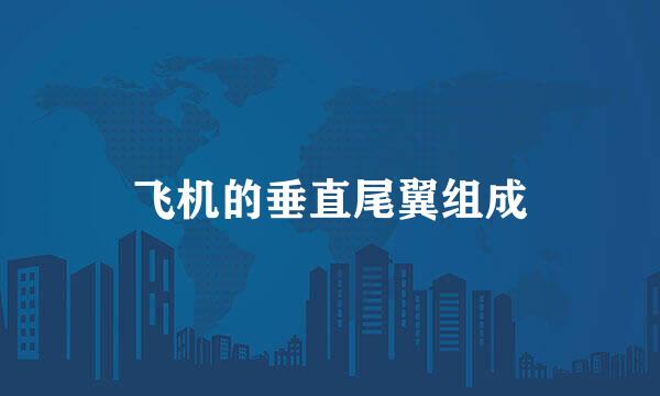 飞机的垂直尾翼组成