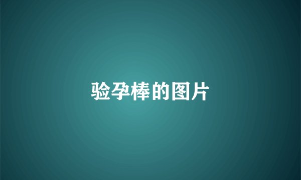 验孕棒的图片
