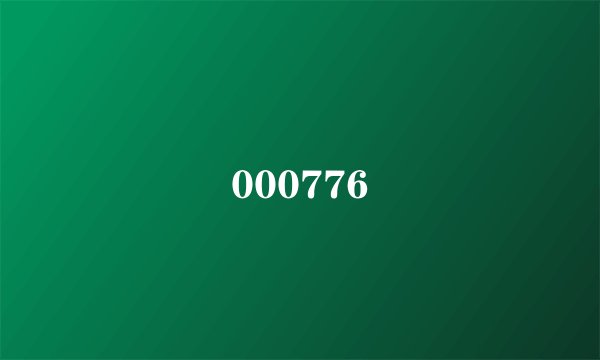 000776