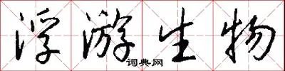 浮游生物
