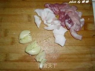 小白菜炒肉