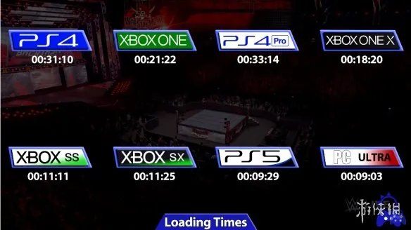 《WWE 2K22》全平台画面对比:Xbox多方面胜于PS