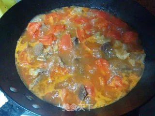 【西红柿炖牛肉】