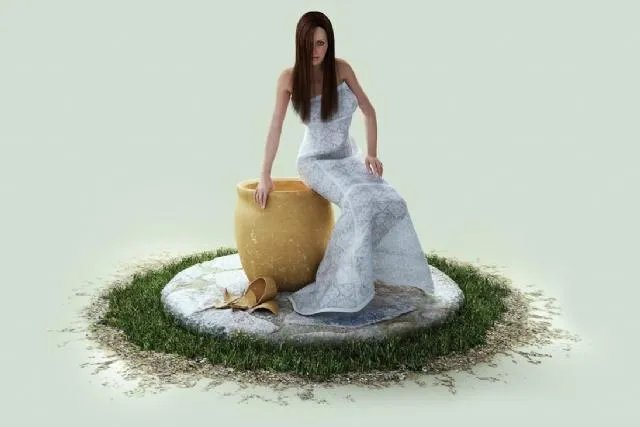 超逼真3D美女艺术图欣赏 周五和谐福利奉上