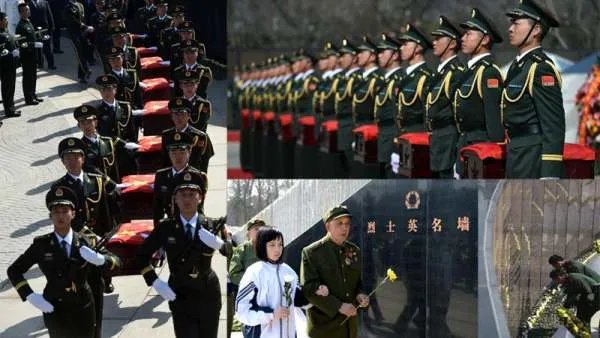 在韩志愿军烈士遗骸归国,他们是一批可爱的人吗?