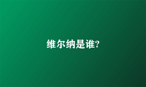 维尔纳是谁?