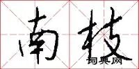南枝