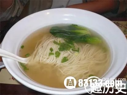 揭开上海阳春面的由来历之谜