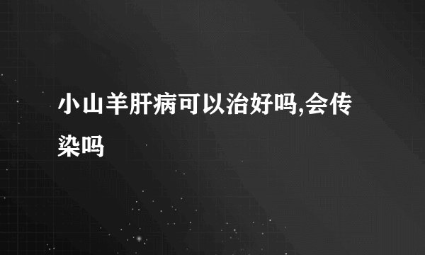 小山羊肝病可以治好吗,会传染吗