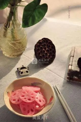 胭脂红藕