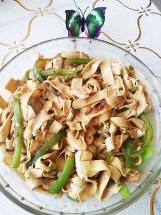 尖椒干豆腐