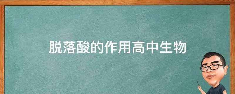 脱落酸的作用高中生物
