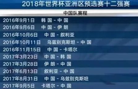 国足下一场比赛是什么时候?