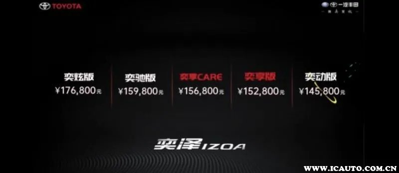 奕泽2020款部分车型配置调整,丰田奕泽2020款与2018款区别
