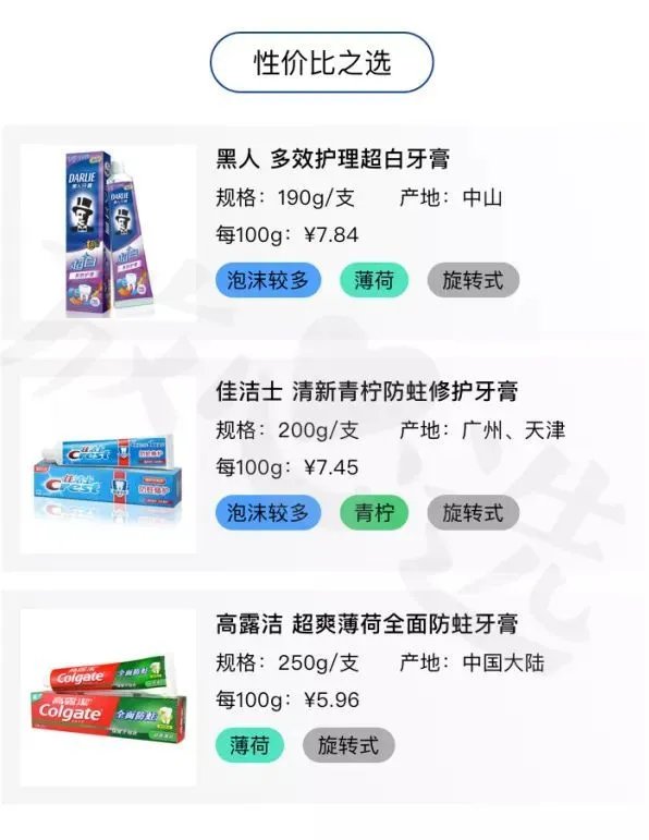 牙膏