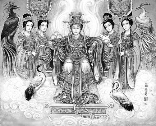 王母娘娘是玉帝的老婆还是母亲呢?