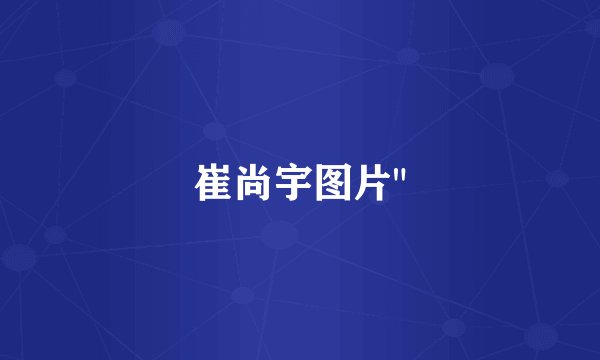 崔尚宇图片