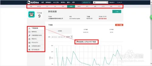 ASO114的具体操作--如何查看应用的数据?