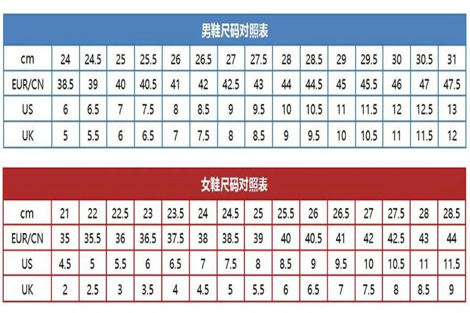 250码数是多大的鞋子