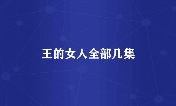王的女人全部几集