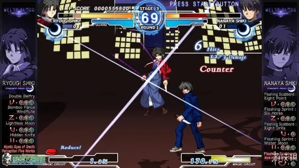 《月姬格斗》图文评测:迅猛的快节奏格斗!