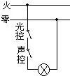 关于楼道灯自动开关的研究．背景材料：居民楼的楼道里，夜间只是偶尔有人经过，电灯也会总是亮着很浪费电