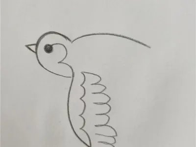 燕子怎么画