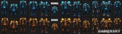 《魔兽世界》T11套全职业、种族、性别预览