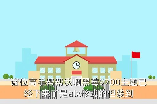 黑莓9700主题,黑莓9700下载的主题只有cod文件怎么办