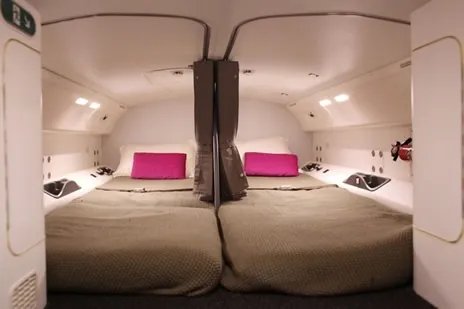 漂亮空姐竟都是在这里睡觉：休息空间示意图（图）