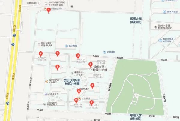 郑大松园女生的4人间住宿