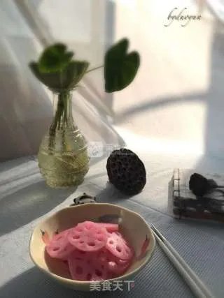 胭脂红藕