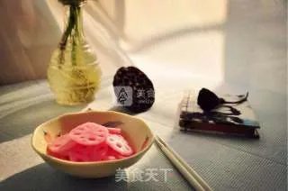 胭脂红藕