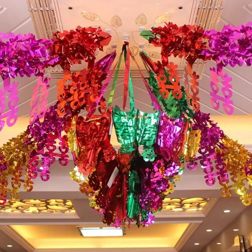 婚房彩带布置图片 彩带如何布置婚房