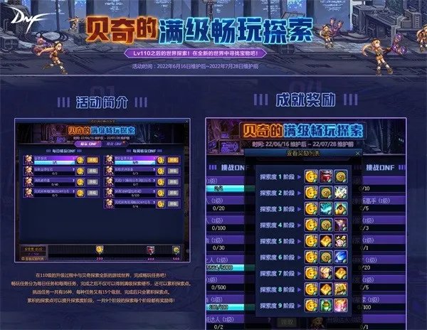 登录就送神圣稀有克隆装扮套装礼盒 DNF110级版本今日上线