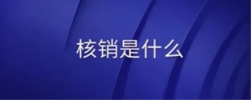 核销是什么意思