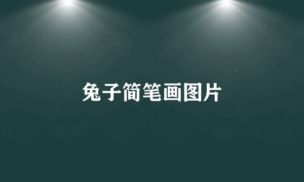 兔子简笔画图片