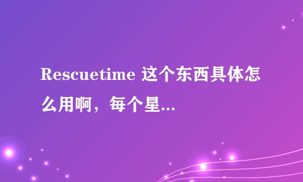 Rescuetime 这个东西具体怎么用啊，每个星期发来的邮件都是英文的，也搞不清楚我的时间花在什么地方哦？